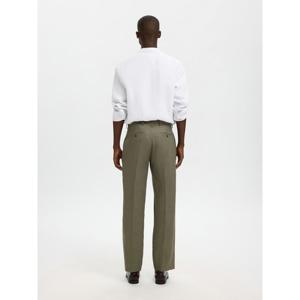Selected Regular Fit Linen Trousers